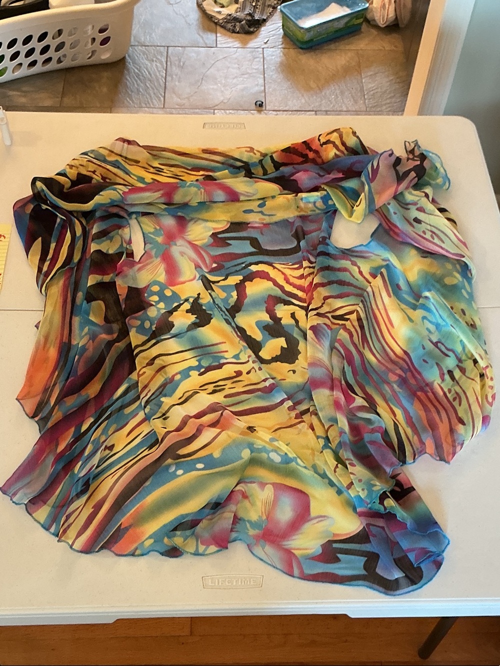 Multicolor Floral Print Women’s Blouse